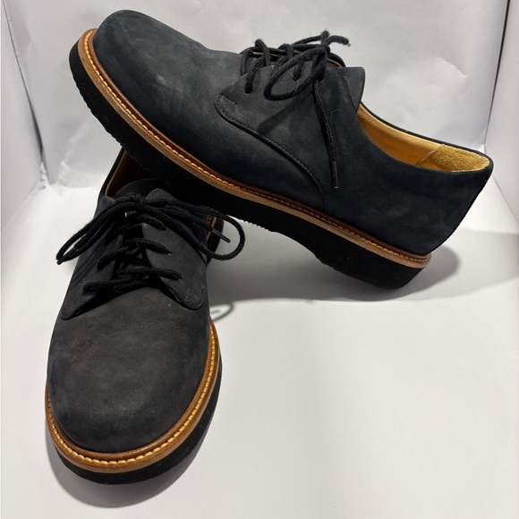 Shoes - Samuel Hubbard Blue Suede Casual Shoes women’s size 7